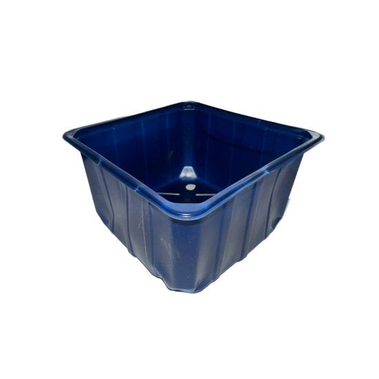 #8042BL CASS. PLAST. BLEU <br>550ML