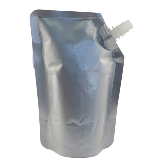 #PS250U_B POCHETTE LIQUIDE,  250ML, AVEC BOUCHON DAN LES BOITES <br>170X123X35MM OUTSIDE