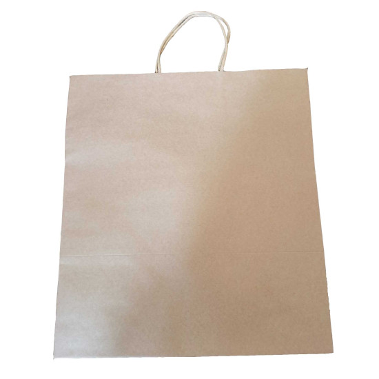 #SPP-352539U SAC PAPIER BRUN UNI <br>14x10x15.5